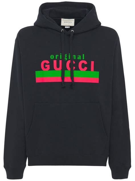 sweatshirt gucci men|Gucci hoodie original price.